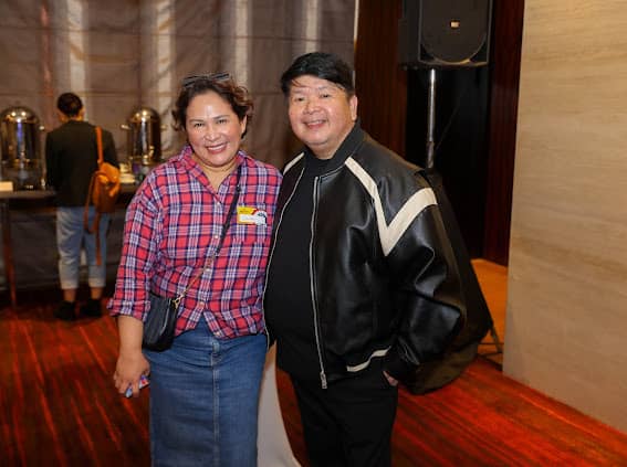 Janice de Belen with Sunny Ku of Mastermind Asia.